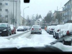 Московских водителей предупредили о гололедице