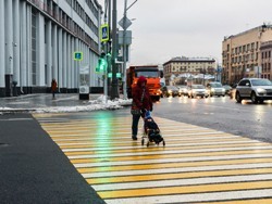 На переходах со светофорами в Москве оставят только белую зебру